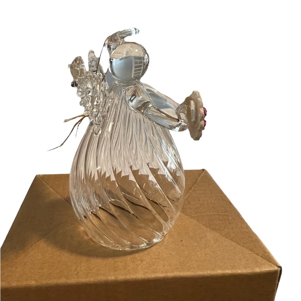 Current Wedding Glass Angel Ornament - Picture 3 of 9